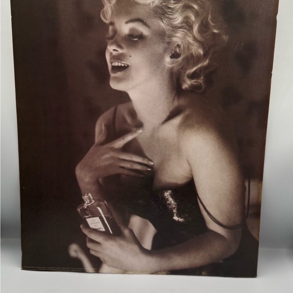 Vintage Original Poster Marilyn Monroe by Ed Feingersh Chanel No. 5